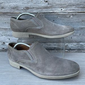 JOHN VARVATOS Dylan Sidegore Leather Slip On Shoes / Ms-Sz 9.5